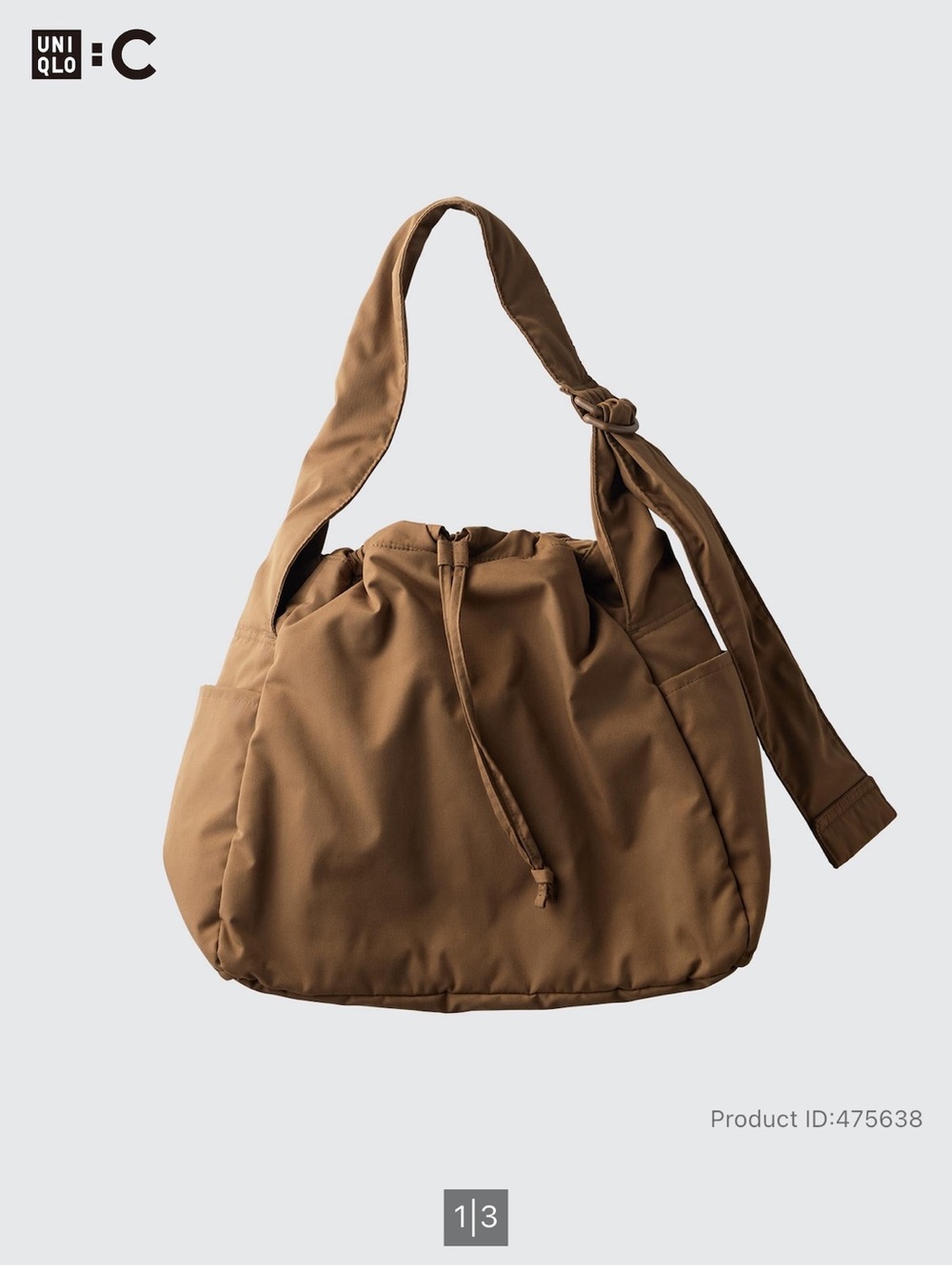 Uniqlo Soft Puffy Shoulder Bag